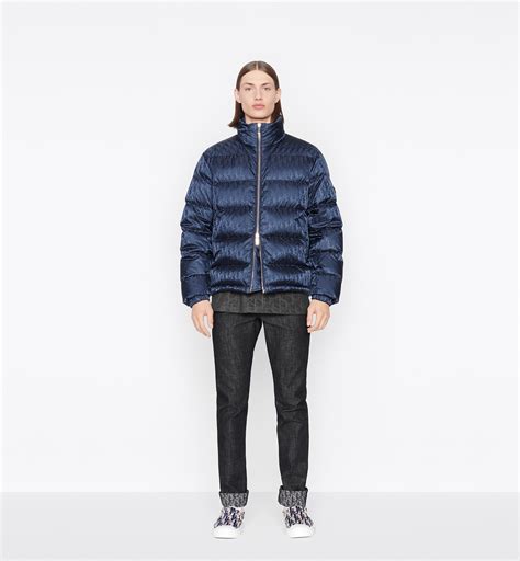 oblique down jacket dior|Dior oblique jacket hooded.